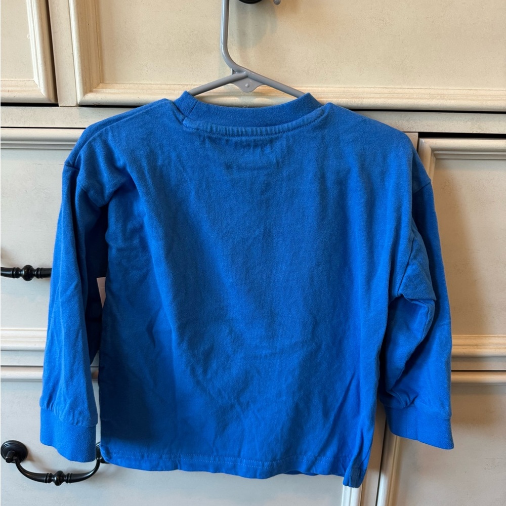 NWT - Next Blue Koala Long Sleeve Tee 2-3 years Velcro Surprise - Picture 5 of 6